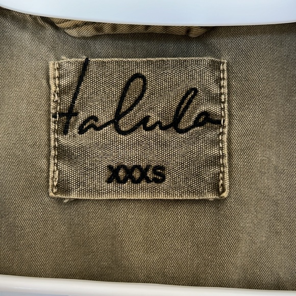 Aritzia Talula Utility Jacket Green XXXS - Picture 3 of 5